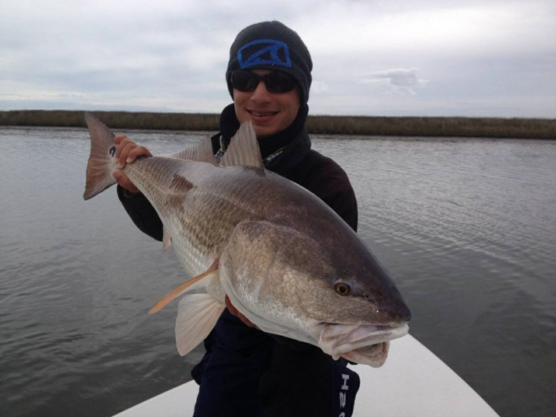 Louisiana saltwater fly fishing guide Capt. Tristan Daire